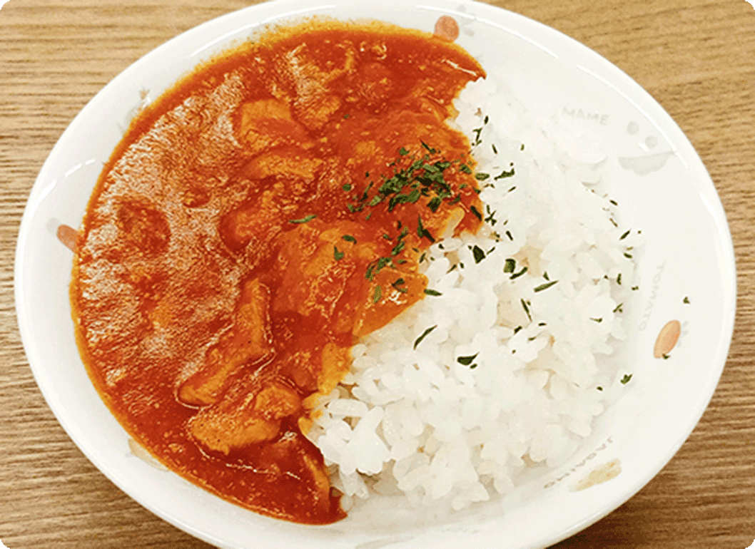 トマトの<wbr/>バターチキンカレー