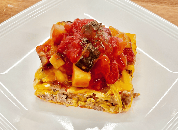イタリアンとん平風卵焼き