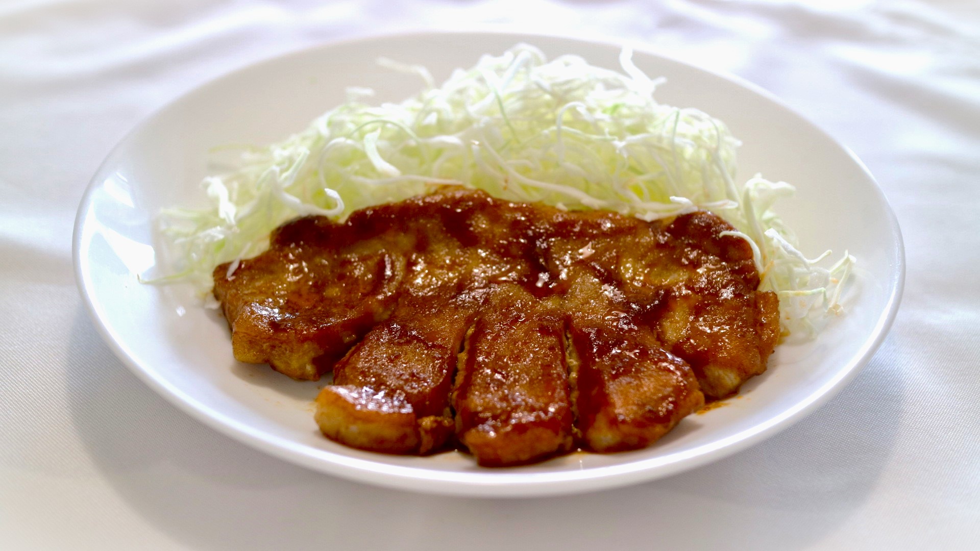 スチコンレシピ “四日市とんてき ~三重県ご当地グルメ~”|給食レシピ
